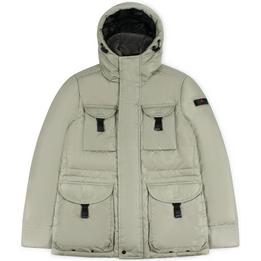 peuterey jas winterjas jacket jack parka coat dons down winter aiptek fur, groen green lichtgroen licht light 1