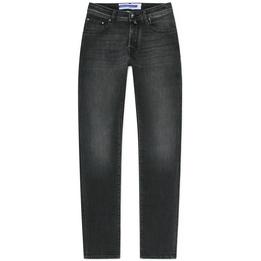 jacob cohen jeans spijkerbroek broek denim nickslim nick slim slimfit, zwart black dark donker nero panther label